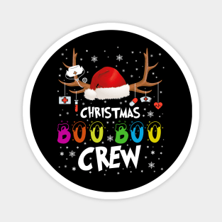 Funny Christmas Boo Boo Crew Gift For Nurse Magnet